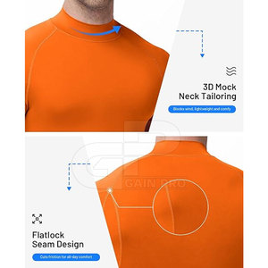 Professional Grade <b>Compression</b> <b>Shirt</b> <b>For</b> Football Players Tight Fit Comfort Breathable Fabric And Athletic Training Support - Product Image 6