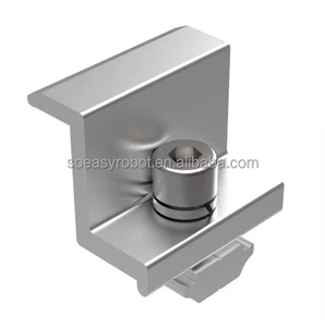 30mm 35mm alüminyum GÜNEŞ PANELI PV klip U şekli orta uç kelepçe güneş montaj sistemi için - Product Image 3