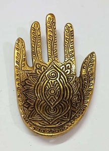 Best Quality Hamas Design Incense <b>Burner</b> <b>Silver</b> and Golden GC- 105 for Home Decorate Use Available at Export Price From India - Product Image 2