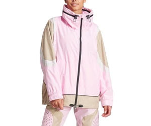 Ensemble de survêtement coupe-vent pour femme grande taille, hiver, couleur unie, respirant, doublure polaire, vêtements de sport d'extérieur - Product Image 5