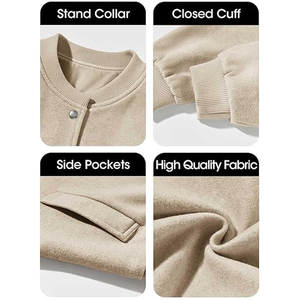 Custom Embroidered Varsity Jacket Women Streetwear Letterman Coat Manufacturer USA - Product Image 5