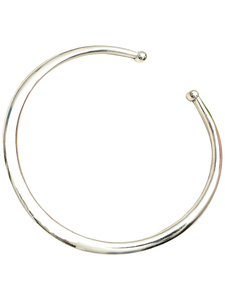 Silver Open <b>Collar</b> Necklace <b>for</b> <b>Women</b> - Product Image 4