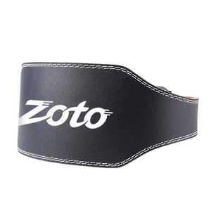 Ceinture de musculation à double sangle en cuir de vachette avec logo personnalisé, vente en gros en vrac - Product Image 4