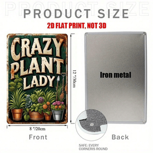 CIFbuy Plaque en aluminium vintage rustique 20,3x30,5 cm (8x12 pouces) Catégorie de produit : Plaques TikTok pour service de retrait Temu - Product Image 4