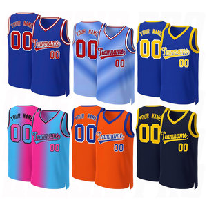 เสื้อบาสเก็ตบอล ชุดกีฬา โพลีเอสเตอร์ น้ำหนักเบา ระบายอากาศได้ดี แห้งเร็ว ดูดซับความชื้น ปักชื่อแบบส่วนตัว - Product Image 1