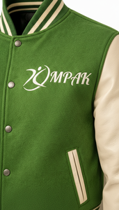 Vêtements professionnels universitaires avec doublure matelassée et patchs brodés, style américain authentique, vente en gros - Product Image 5