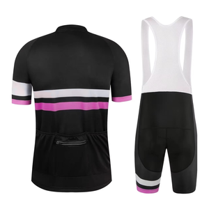 Custom Breathable Short Sleeve Cycling Jersey Kit Quick Dry Moisture Wicking Four-Way Stretch 220g Spandex/Polyester <b>Road</b> Set - Product Image 6