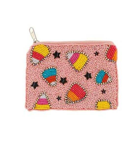 MD HANDICRAFTS Handmade Classic Embroidery Seed Beads Beaded Money Bag with Custom Design Mixed Colors for Thank You <b>Gifts</b> - Product Image 2
