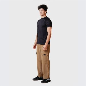 Pantalones Cargo - Pantalones Cargo de Corte Relajado Color Camel - Product Image 6
