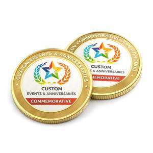 Pièces de monnaie commémoratives personnalisées avec logo pour événements et anniversaires - Product Image 6