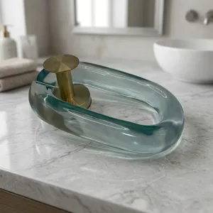 Light Green Turquoise <b>Resin</b> Sculpture Artistic Irregular Shape Home Decoration Casting Technique <b>Epoxy</b> <b>Resin</b> Craft - Product Image 2
