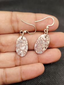 Adorables Pendientes Colgantes Hechos a Mano en Plata de Ley 925 con Piedra Preciosa de Jaspe Natural para Boda o Fiesta, Proveedor ODM OEM - Product Image 1