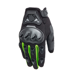 Gants de course pour moto et motocross, demi-doigts, polyester, antidérapants, fermeture auto-agrippante, revêtement polyuréthane, logo personnalisé - Product Image 3