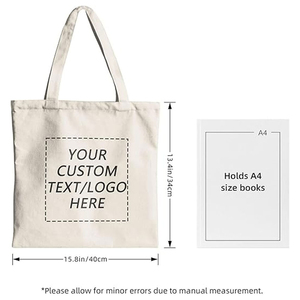 Wholesale Custom Cotton Tote <b>Bag</b> Factory Made Reusable Shopping Handbag Manufacturer From Pakistan Ladies Tote <b>Bags</b> - Product Image 5