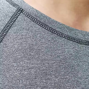 T-shirts de musculation surdimensionnés pour hommes avec logo personnalisé, pour entraînement en salle de sport et musculation - Product Image 4