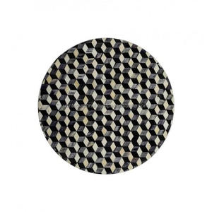 Posavasos con incrustaciones de hueso de pizarra cuadrada, producto de bebidas en oferta, utensilios de cocina de color azul y blanco, venta al por mayor - Product Image 4