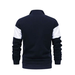 Survêtement en coton coupe classique coupe longue coupe-vent avec logo personnalisé – Qualité supérieure, tendance et mode, idéal pour le sport et les loisirs - Product Image 4