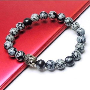 High Quality Kambaba jasper Beads Buddha <b>Bracelet</b> Romantic Gift Fashion Charm Jewelry for Men Women Energy Meditation - Product Image 4
