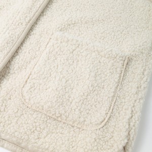<strong>Women's</strong> Sleeveless Woolen <strong>Sherpa</strong> Fleece Vest with Pockets Zipper Closure Waterproof Reversible <strong>Gilet</strong> for Daily Layering - Product Image 2