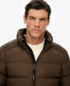 Chaquetas de alta calidad, abrigos de invierno acolchados, chaquetas con tela brillante, cierre de cremallera, tallas grandes, chaquetas acolchadas para hombre. - Product Image 4