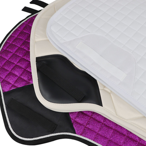 Almohadillas de Montar Ligeras OEM de Lona Lisa Teñida con Relleno de Poliéster y Forro Polar - Product Image 4