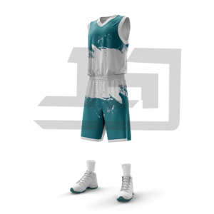 Camiseta de baloncesto personalizada, nombre personalizado, número, impresión por sublimación, sin mangas, transpirable, correa ajustable, uniforme deportivo rápido - Product Image 2