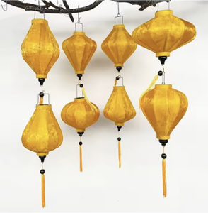 Vietnam Silk <b>Lantern</b> Premium Handwoven Fabric Hanging Glow <b>Lantern</b> For Wedding Event Restaurant Home Stylish Decoration Use - Product Image 5