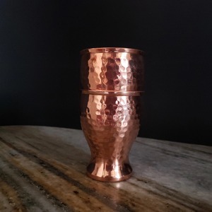 Verre à eau en cuivre toutes saisons, style extérieur, couleur unie, personnalisable - Product Image 2