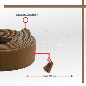 เข็มขัด BJJ ขายดีที่สุด วัสดุทนทาน พร้อมโครงสร้างเสริมความแข็งแรงและเนื้อสัมผัสนุ่ม - Product Image 5