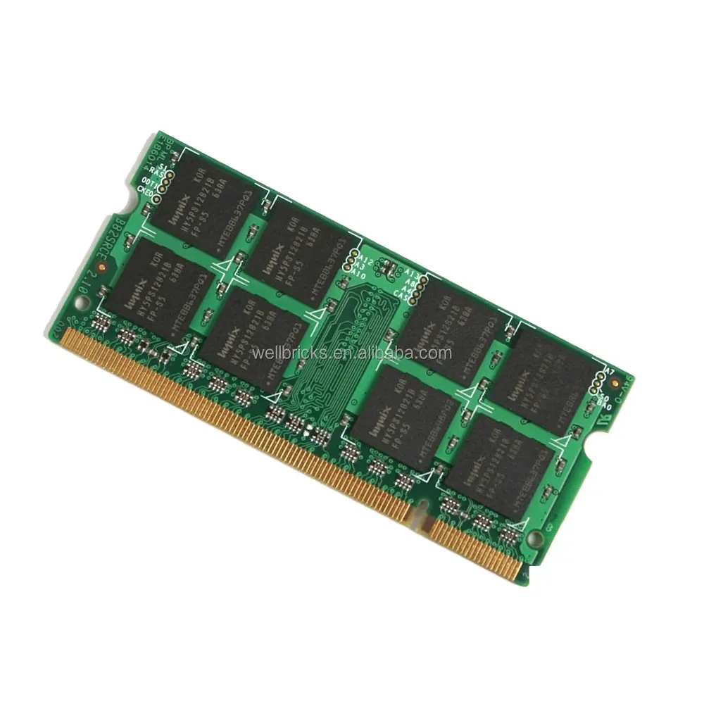 1gb ddr2 ram 800Mhz 667Mhz 128x4 OEM Ram Memory Module Laptop