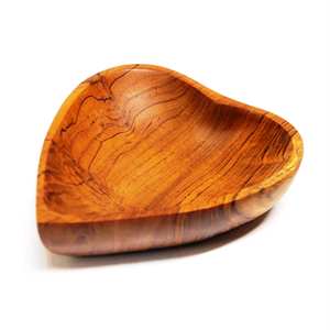 ชุดชามไม้รูปหัวใจ 3 ชิ้น - เป็นมิตรกับสิ่งแวดล้อม ใช้กับเครื่องล้างจานได้ เหมาะสำหรับงานเลี้ยง ขนาดสั่งทำได้ - Product Image 6