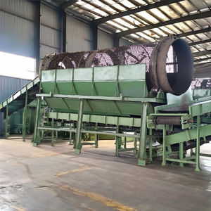 Línea de Clasificación de Residuos Sólidos Urbanos (RSU) con Trommel, Acero al Carbono, Control PLC, Motor de Engranajes, Rodamiento, 7.5kW, 500kg - Product Image 2