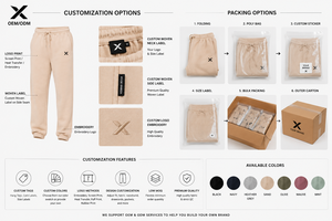 Pantalon de jogging en molleton et tissu éponge pour femme, avec cordon de serrage et poches latérales, coupe décontractée, poids moyen, tricoté, pour l'automne, OEM ODM - Product Image 5