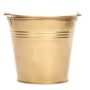 Cubo de metal galvanizado plateado al por mayor con asa, resistente al óxido, pequeño, para decoración del hogar y jardín, cubo para cerveza artesanal - Product Image 5