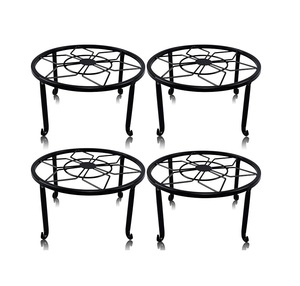 Private Labelling Space Saving Iron Planter Stand With Vertical Design Ideal For <b>Small</b> Apartments Balcony And Indoor Gardening - Product Image 1