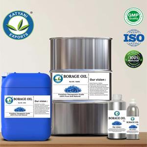 Aceite Puro de Semilla de Borraja Natural (Borago Officinalis) Prensado en Frío - Grado Cosmético - Proveedor Mayorista a Granel de la India - Product Image 2