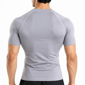 Camiseta de Compresión de Manga Corta para Hombre, Ajuste Deportivo, Comodidad Premium, Estilo Activo, Secado Rápido, Elástica, Flexible y Potente - Product Image 2