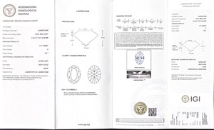 Diamantes Sueltos de Laboratorio de Alta Calidad D'VINS JEWELS, Certificados por IGI, Corte Brillante, D VVS, 1-3 Quilates, Venta al Por Mayor - Product Image 2