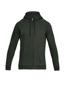 Sudadera con Capucha y Cremallera Extra Grande para Hombre, Color Sólido, Felpa Francesa, 100% Algodón, Casual, Invierno, Impermeable, con Bolsillos, Corte Regular - Product Image 3