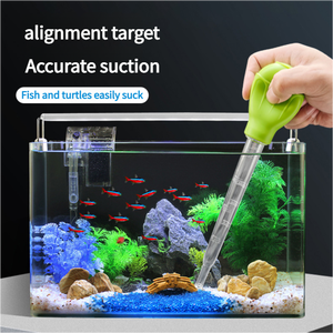 Acessórios de aquário <span class=keywords><strong>Siphon</strong></span> <span class=keywords><strong>Fish</strong></span> Tank WC Bowl Mini Manual Water Changer Hand-held Mini <span class=keywords><strong>Aquarium</strong></span> Water Change Silicone Sifão - Product Image 5