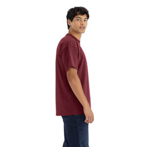 เสื้อยืดผู้ชาย พิมพ์ลายด้านหลัง ทรงหลวม โอเวอร์ไซส์ ผ้าฝ้าย 100% เสื้อยืดคอกลม สีพื้น สไตล์ลำลอง ใส่ได้ทั้งชายและหญิง - Product Image 6