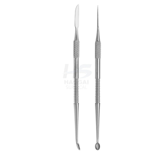 Instrumentos Profesionales Manuales de Acero Inoxidable para Encerar, Cuchillo para Modelar Cera de Laboratorio Dental con 3 Puntas para Esculpir - Product Image 1