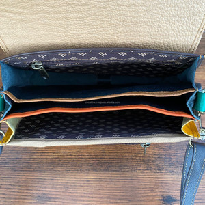 Bolso cruzado de cuero genuino de grano completo de gran capacidad de alta calidad a la moda para mujer, bolso de diseñador de lujo de piel de vaca Vintage - Product Image 5