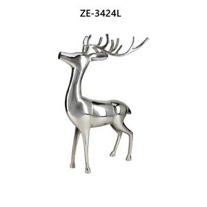 Sculpture métallique contemporaine monumentale faite à la main pour les espaces publics, sculpture métallique faite à la main pour jardin, sculpture moderne polie - Product Image 4