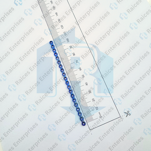 Plaques et vis en titane de haute qualité de 1,1 mm, découpables et verrouillables, lot de 46 pièces pour la chirurgie orthopédique vétérinaire des chats et des chiens - Product Image 6