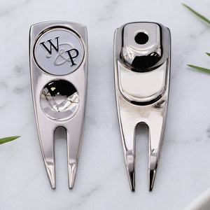 Herramienta de Reparación de Divots de Golf de Metal con Logotipo Personalizado - Product Image 3
