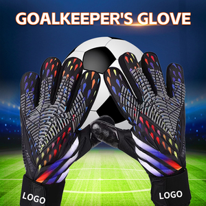 NQ SPORTS Guantes de Portero de Fútbol Personalizados, Guantes de Portero Profesionales de Látex, Guantes de Portero Deportivos de Goma Negra - Product Image 6