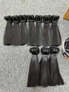 Extensions de cheveux humains vierges Remy soyeux et lisses, super double drawn, double trame, cheveux du Vietnam, 100g - Product Image 6