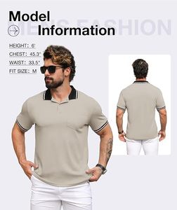 Men's Teal Short Sleeve Cotton Pique Polo Shirt Casual Solid Color Breathable Knitted Regular Fit - Product Image 3