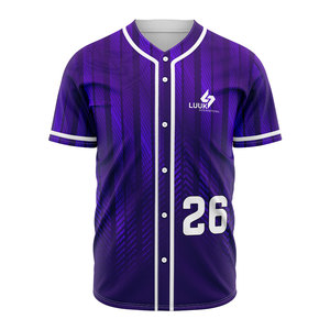 Full Button Baseball Jersey Custom Uniform Shirt for <b>Clubs</b> Distributors and Wholesale Teamwear Sportswear Buyers - Product Image 5